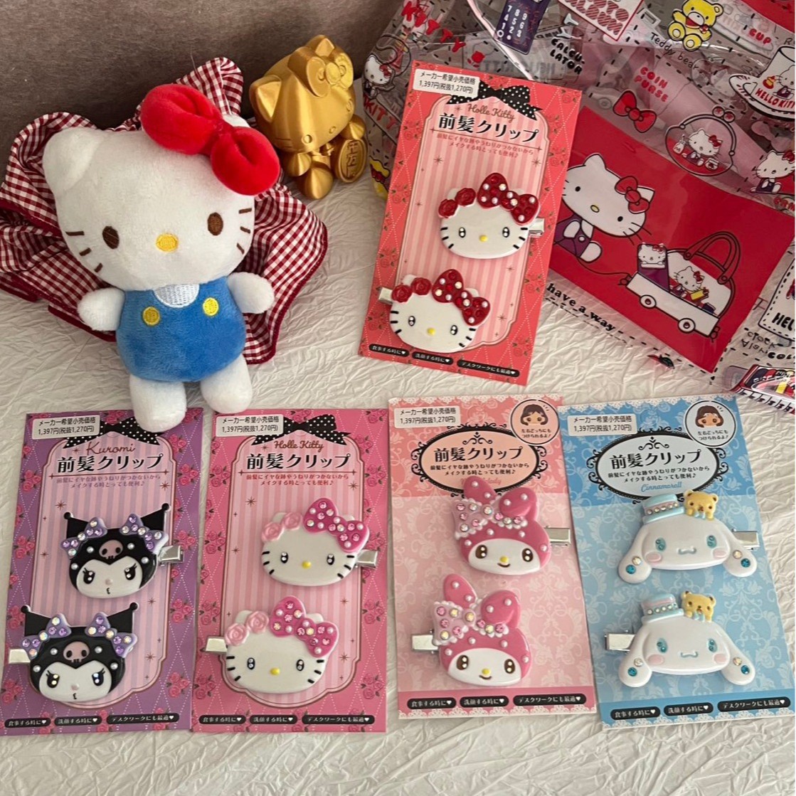 Hair Care Ingredients - Sanrio Hello Kitty Hair Clip Cherry