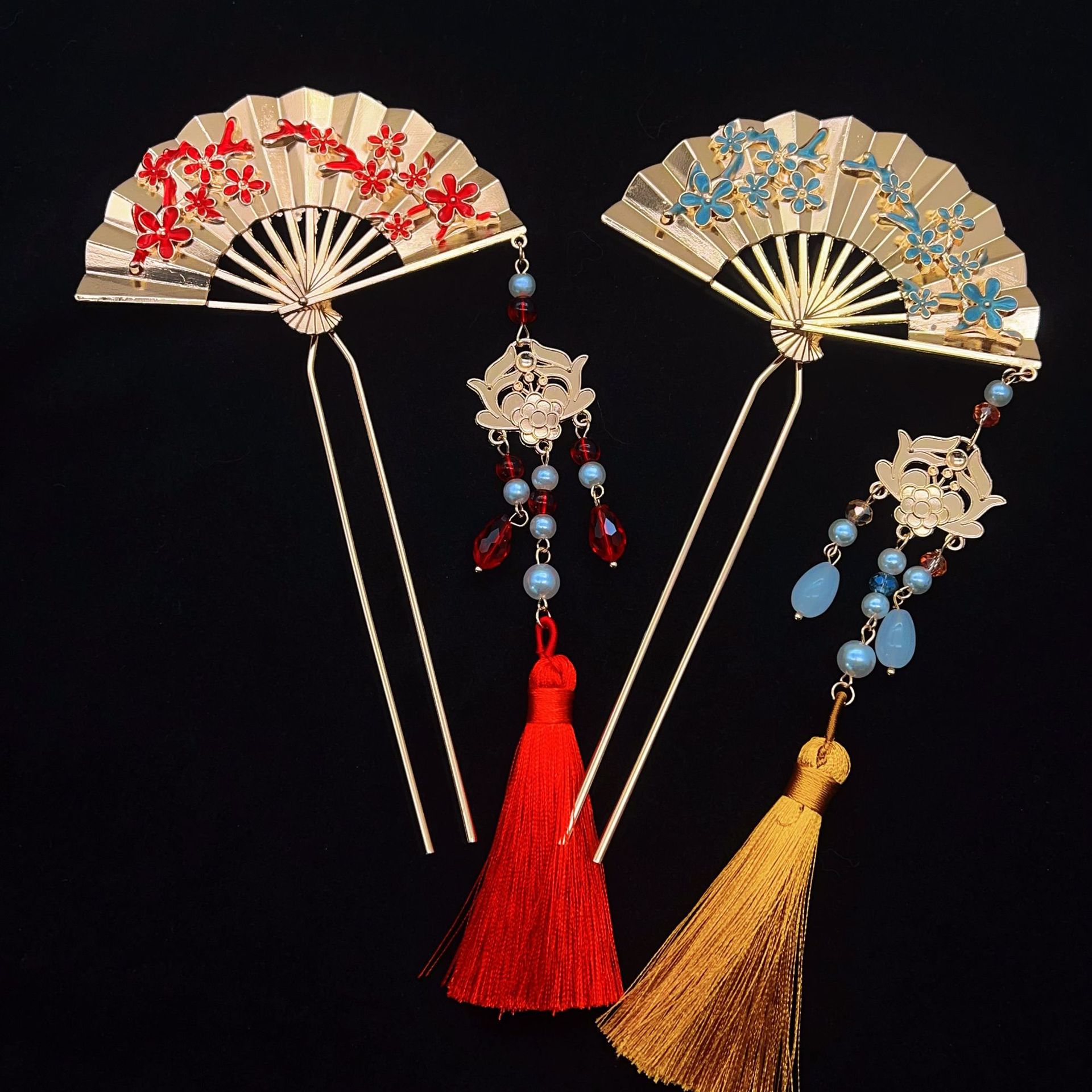 Hair Care Ingredients - New Chinese style national fan tassel