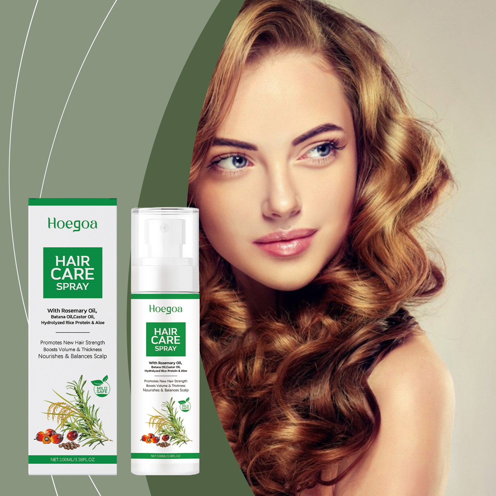 Hair Care Natural Products - Hoegoa Scalp Care Essence Spray Mild