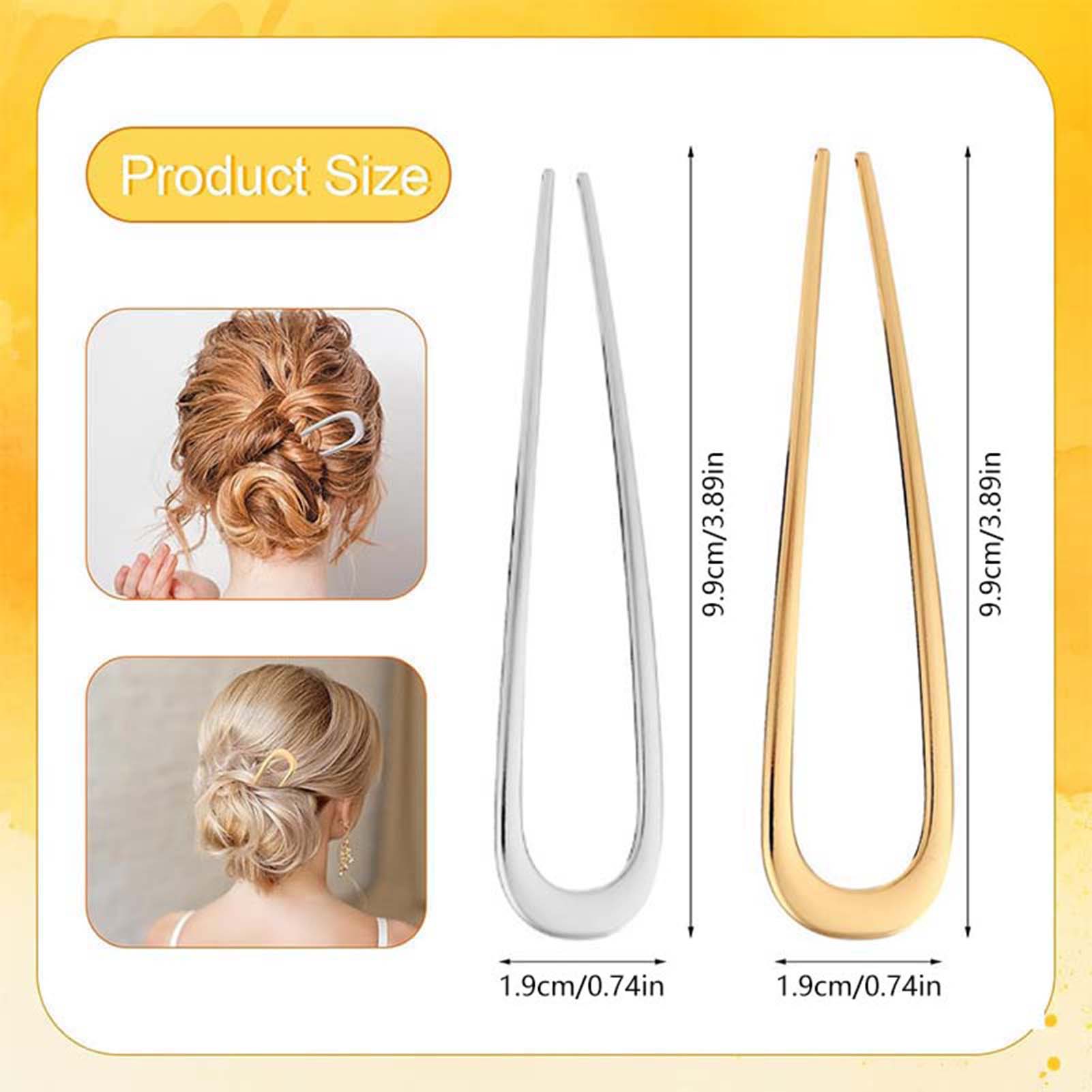 French U Shaped Hair Pins Vint - Hair Care Ingredients recension och pris