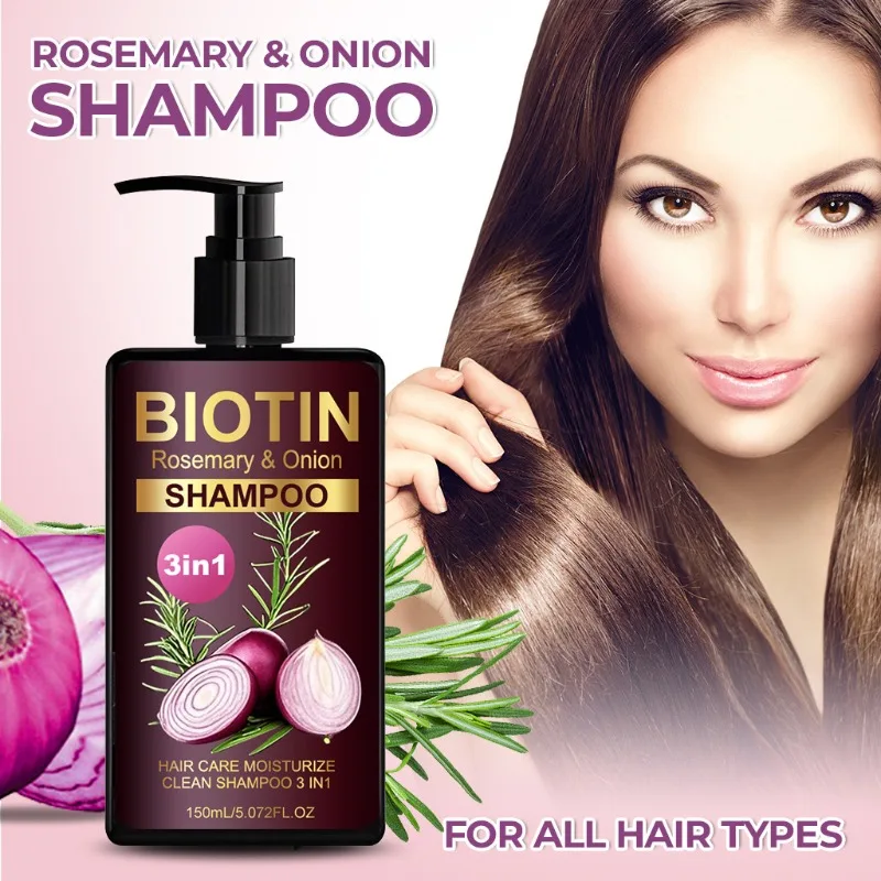 150ml BIOTIN Rosemary & Onion  - Hair Care Natural Ingredients recension och pris