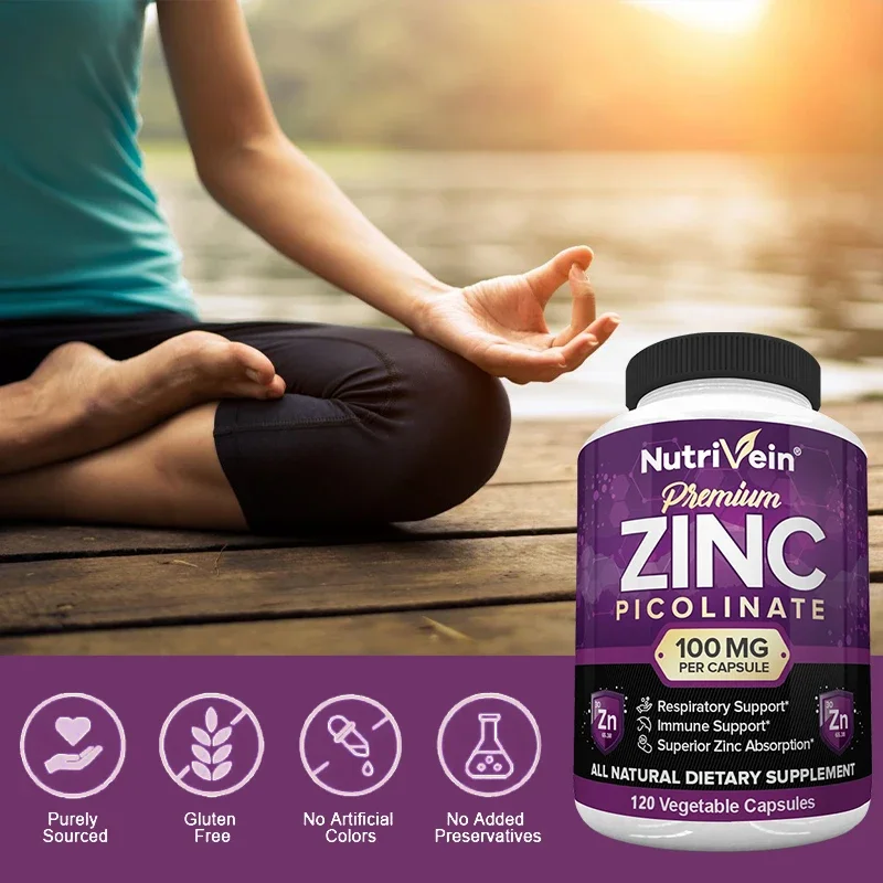 Premium Zinc Picolinate 100mg  - Hair Care Capsule recension och pris