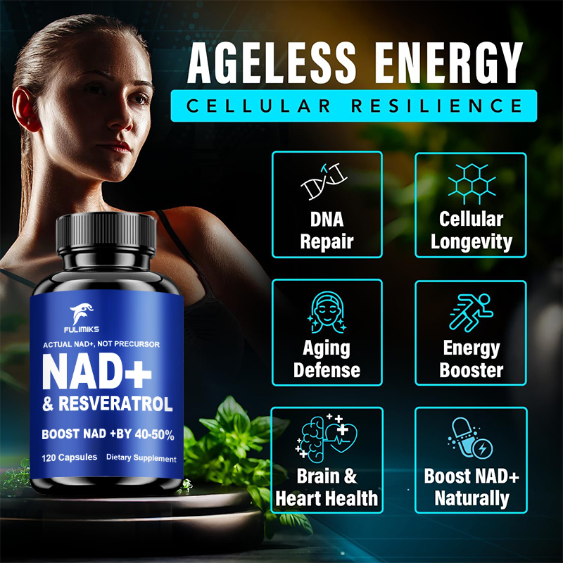 Premium NAD+ Supplement, with  - Hair Care Capsule recension och pris