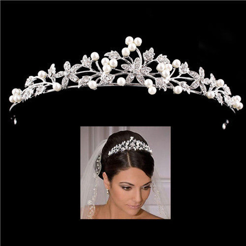 Crystal Wedding Bridal Tiara H - Hair Care Ingredients recension och pris