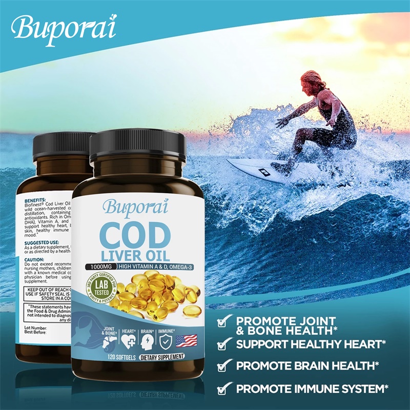 Cod Liver Oil Capsules - Suppo - Hair Care Capsule recension och pris