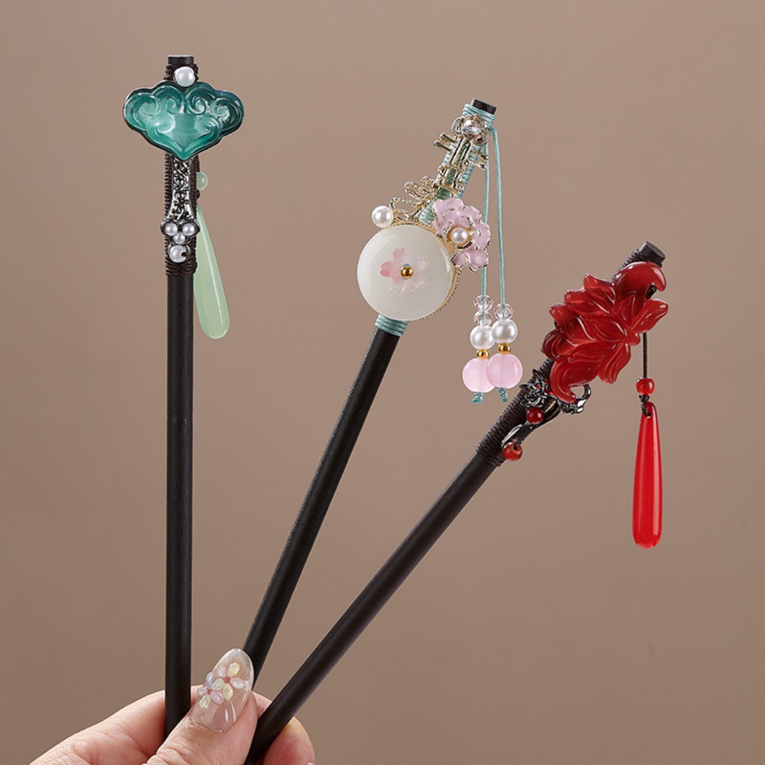 Vintage Flower Hairpin For Wom - Hair Care Ingredients recension och pris