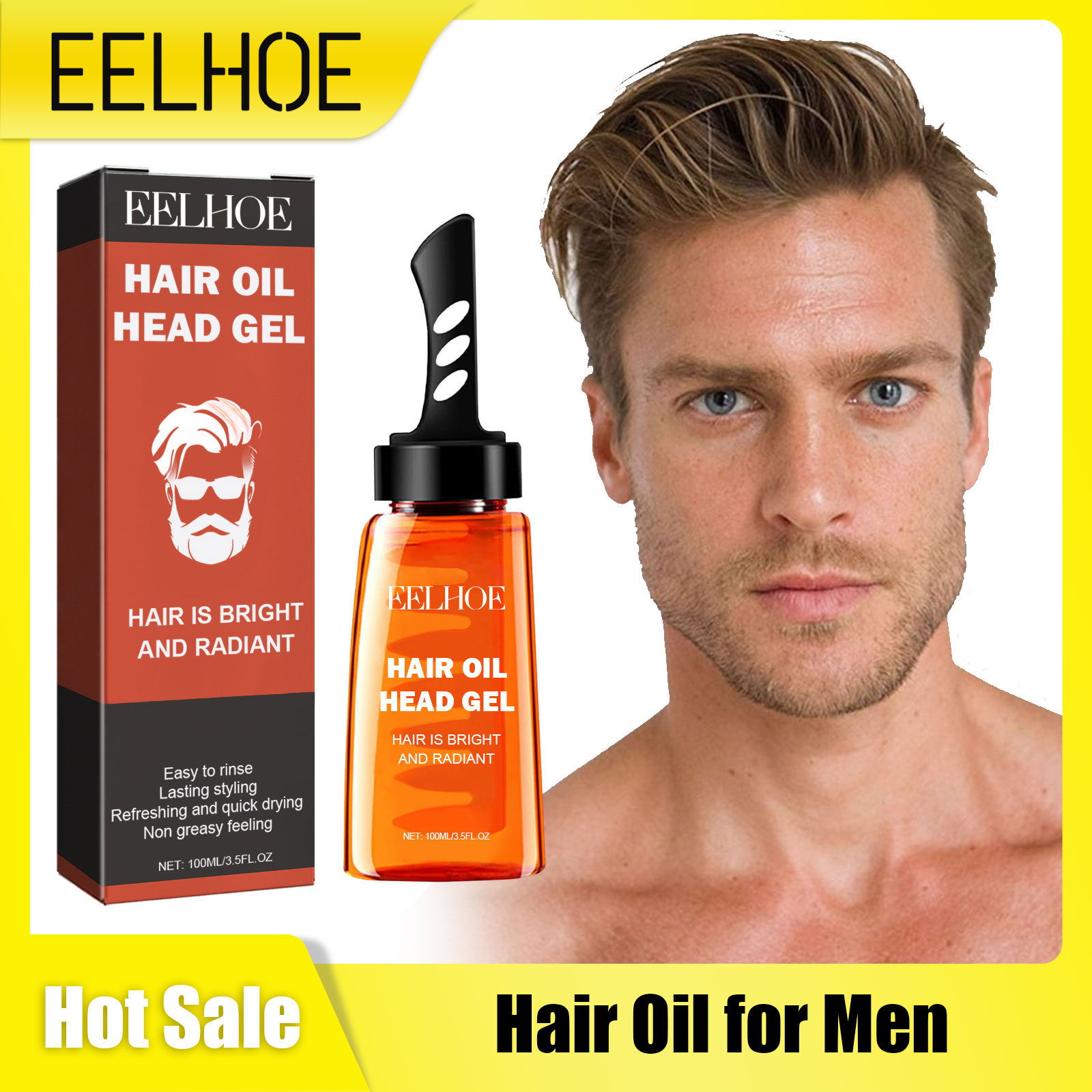 EELHOE 2 in 1 Professional Hai - Hair Care Natural Products recension och pris