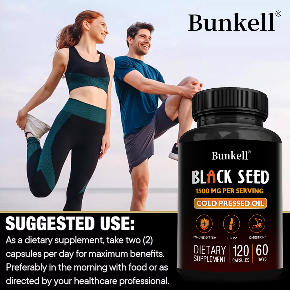 Black Seed Oil Capsules 1500mg - Hair Care Capsule recension och pris