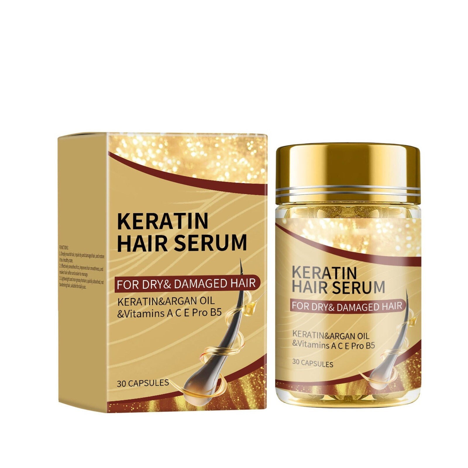 Argan Oil Smooth Hair Care Cap - Hair Care Capsule recension och pris