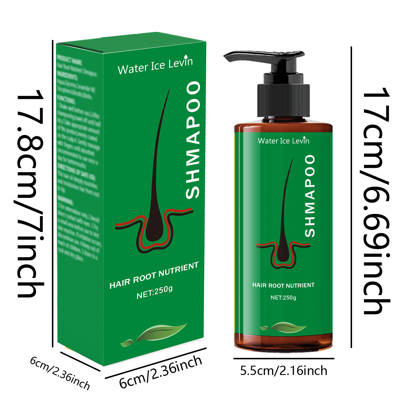 Root Nourishing Shampoo 250g,  - Hair Care Natural Ingredients recension och pris