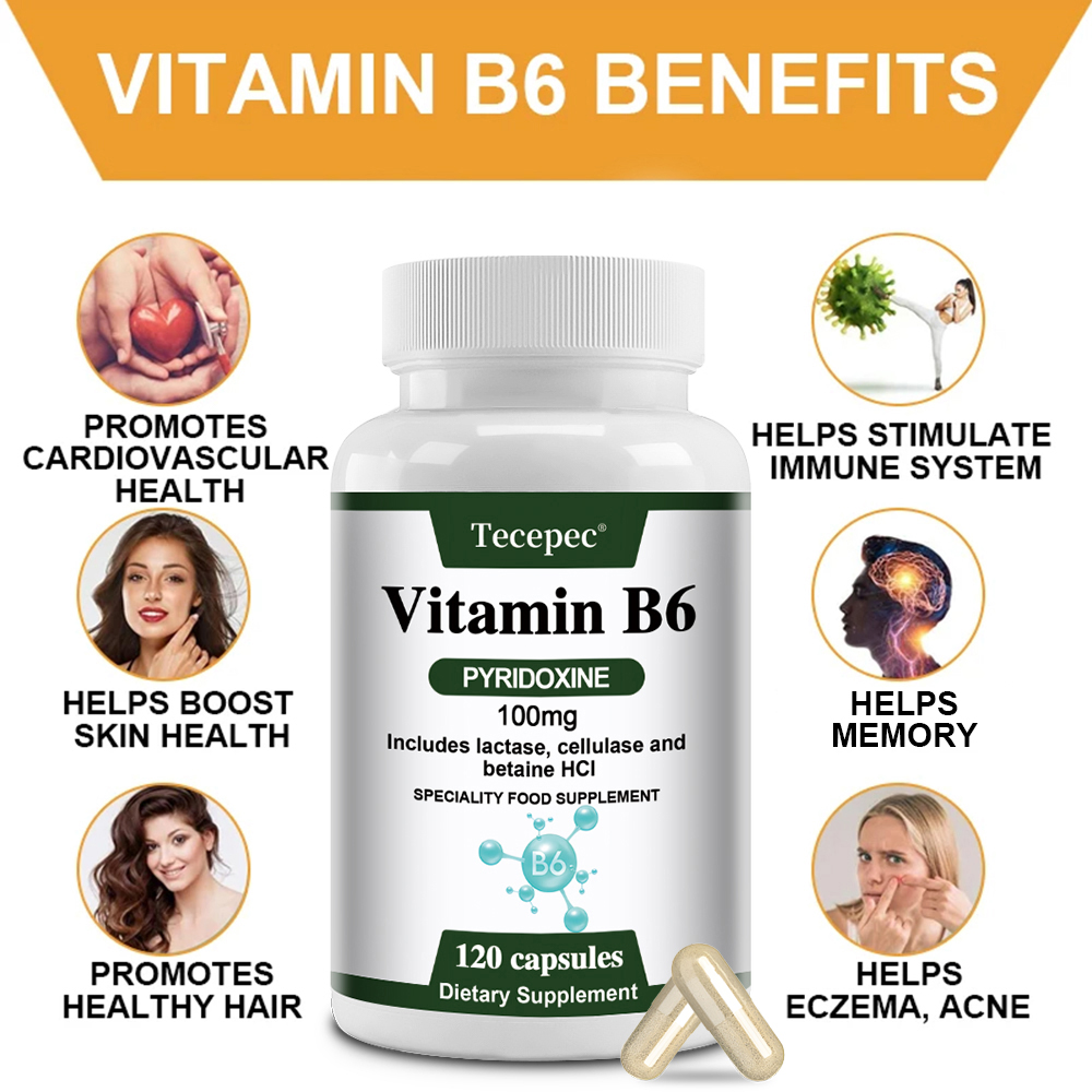 Vitamin B6 Capsules, Essential - Hair Care Capsule recension och pris
