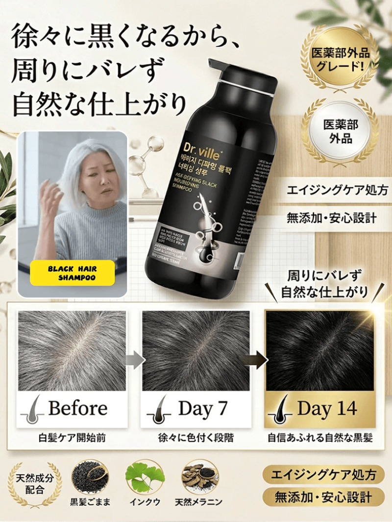 White Hair Care Shampoo Anti G - Hair Care Natural Products recension och pris
