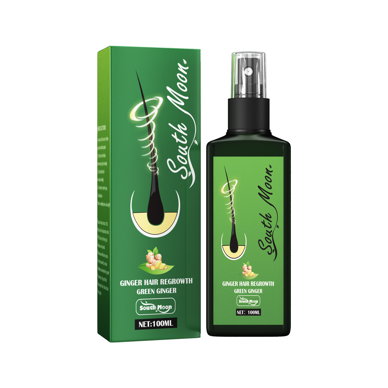 South Moon Ginger Hair Growth  - Hair Care Natural Products recension och pris