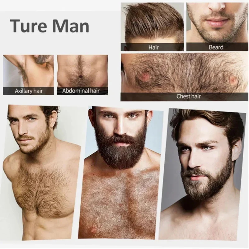 Beard Growth Oil Beard Wax Bal - Hair Care Natural Products recension och pris