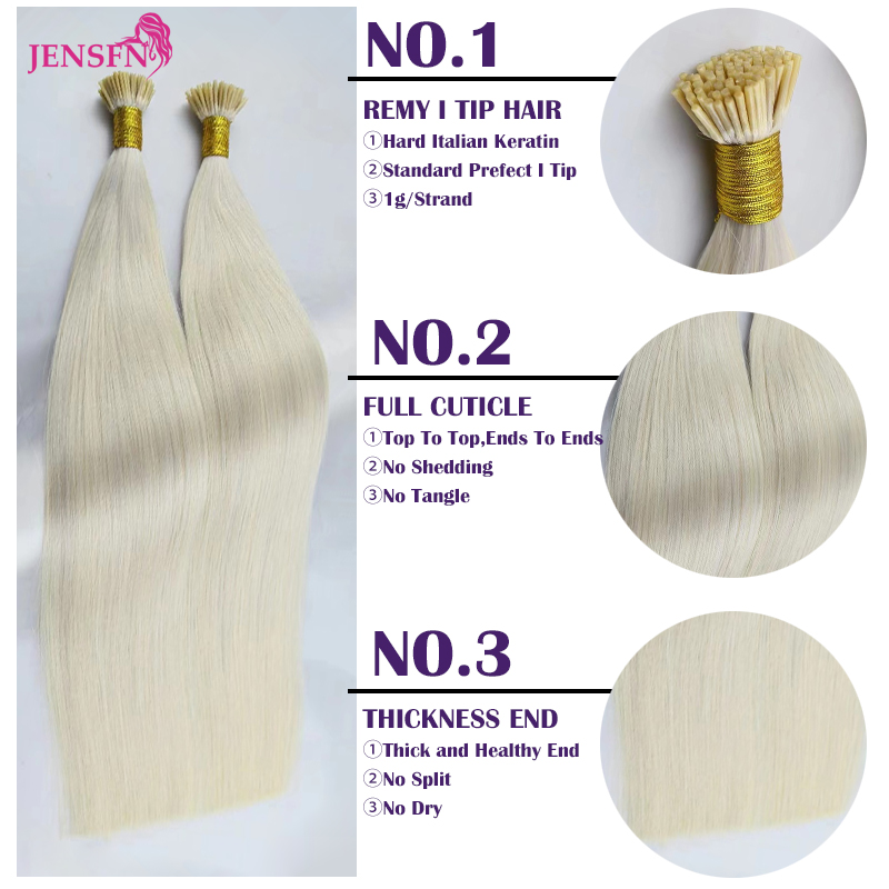 JENSFN I Tip Hair Extensions 1 - Hair Care Capsule recension och pris