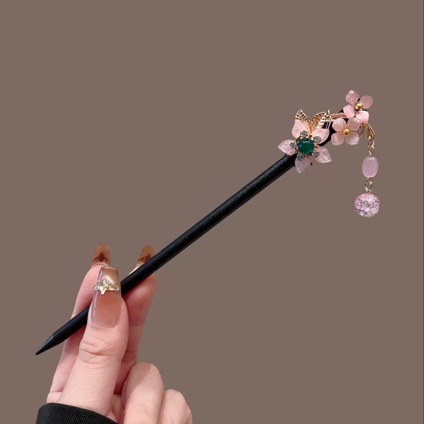 Antique Wooden Hairpin Women's - Hair Care Ingredients recension och pris