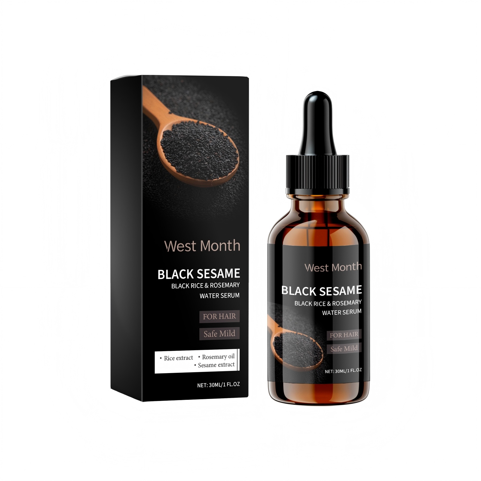 West Month Hair Growth Serum B - Hair Care Natural Products recension och pris