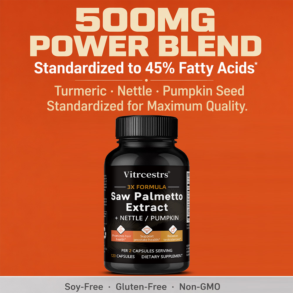 Men's Saw Palmetto Complex Cap - Hair Care Capsule recension och pris